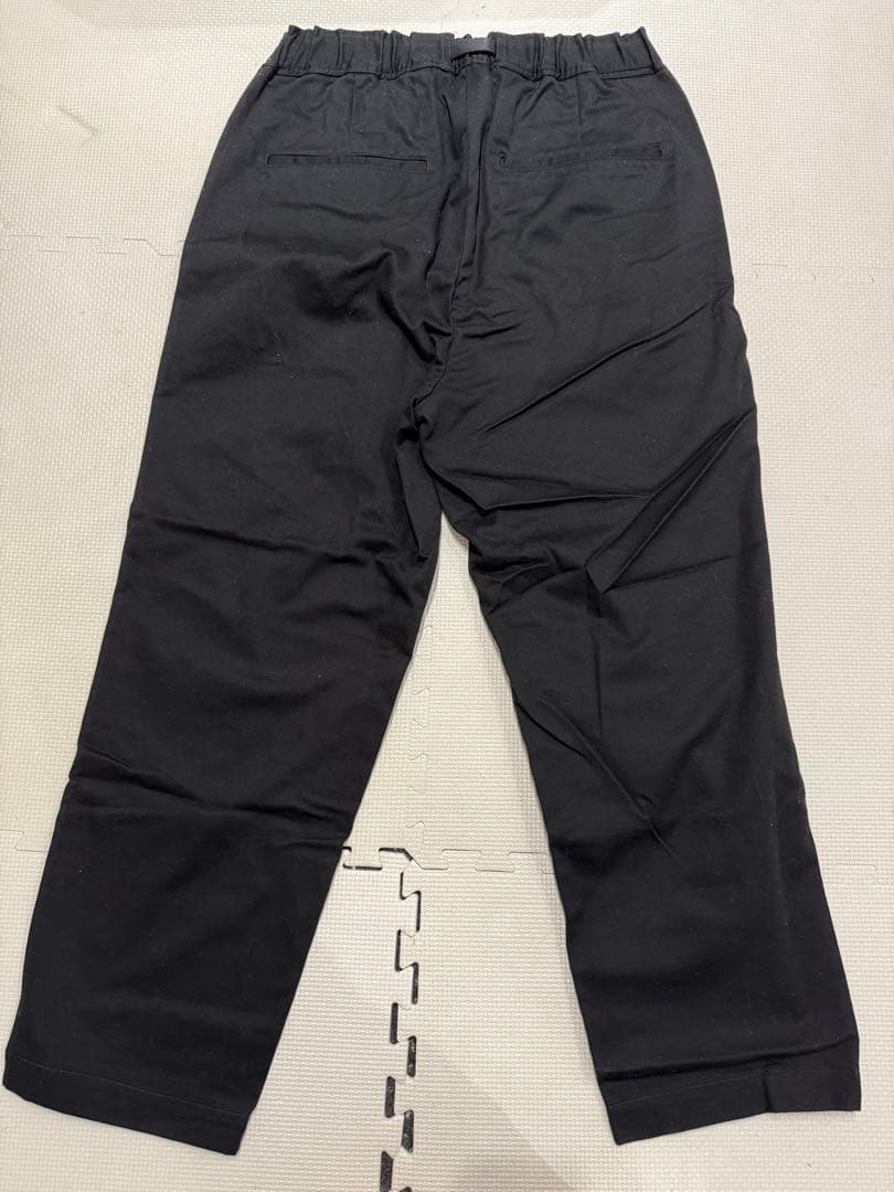 パンツ everyone belted easy pants black L