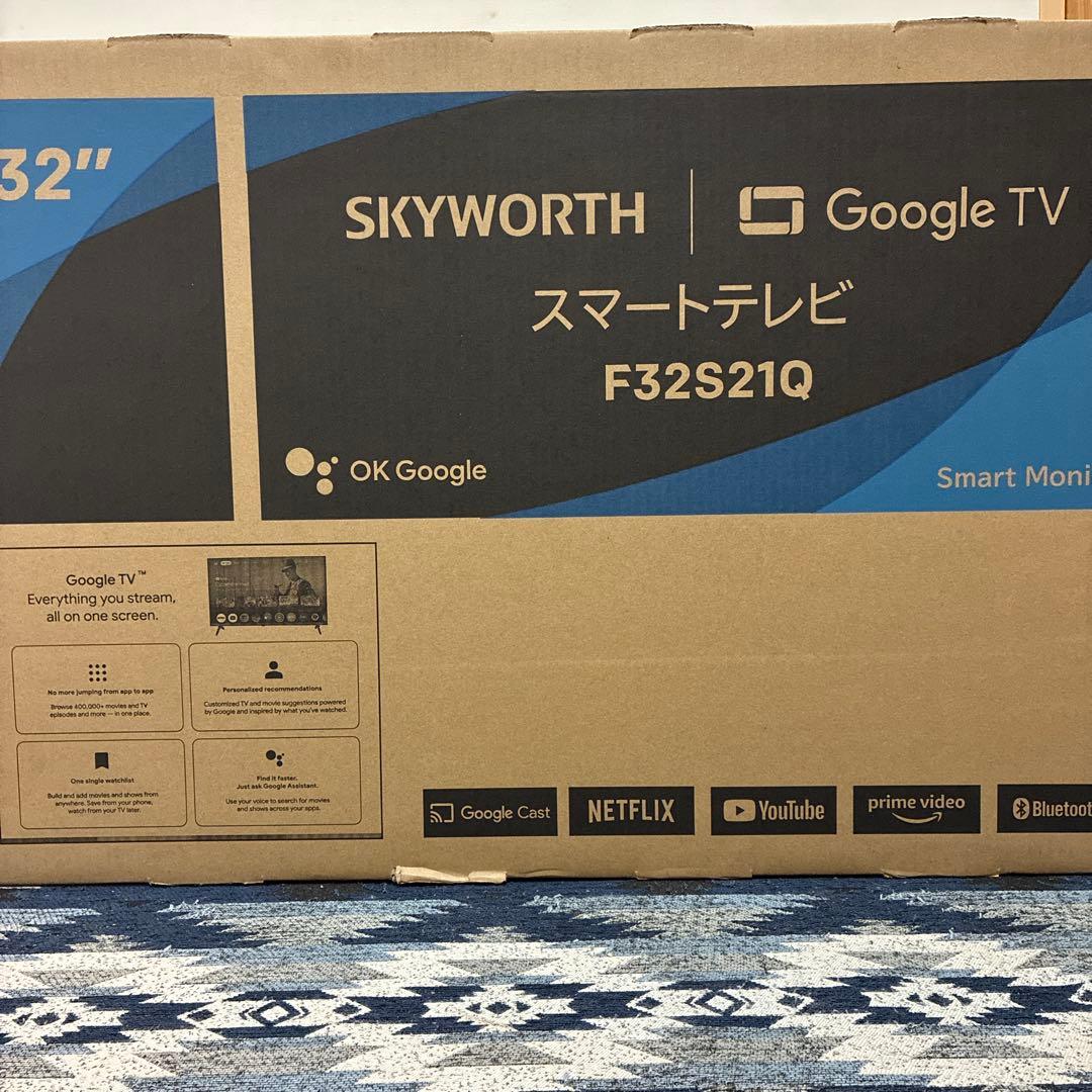 未使用品スマートテレビ