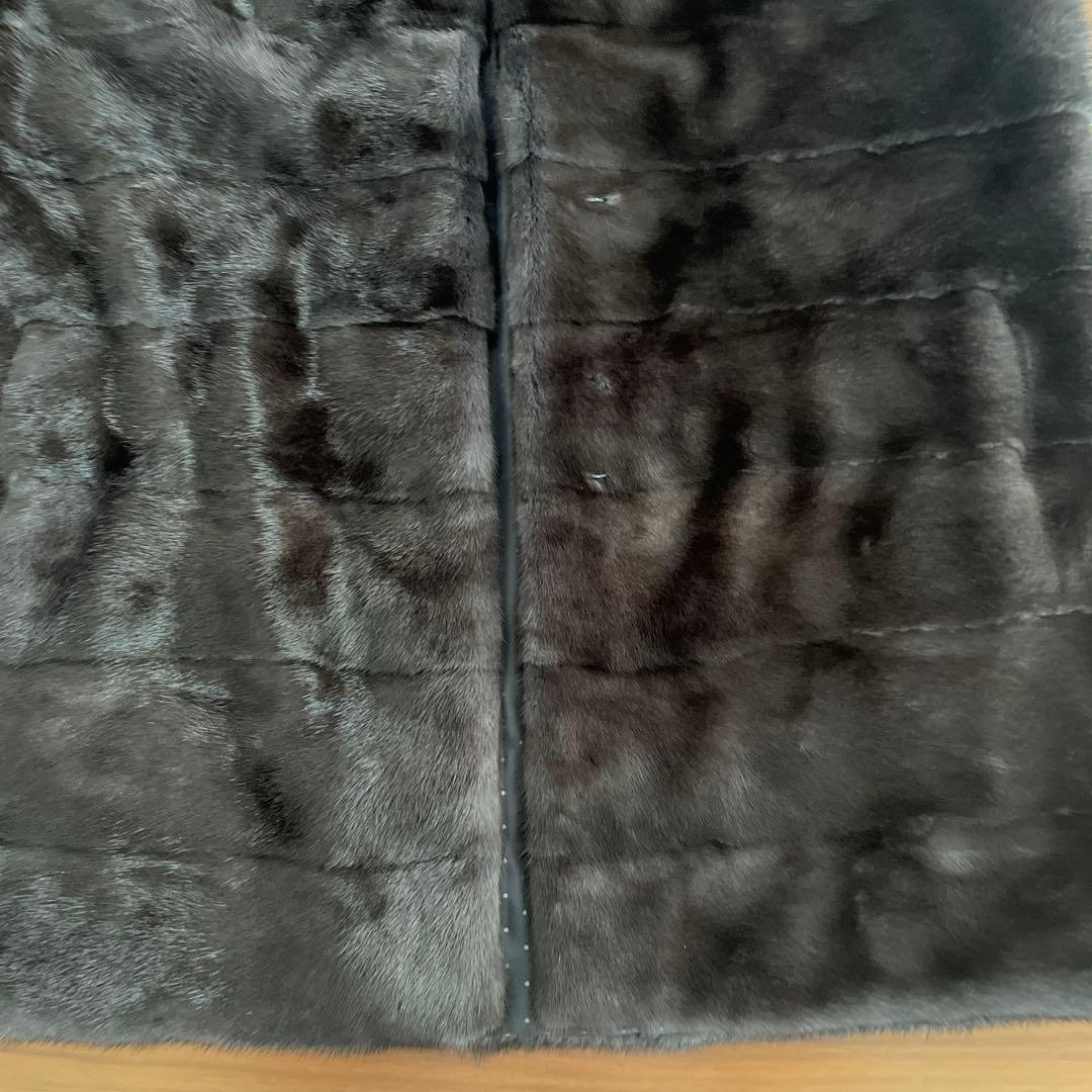 VIOLETA ダークブラウン ファーベスト