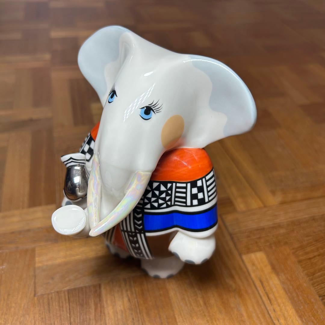 Villeroy&Boch　ビレロイボッホ　置物　象　インテリア　3体セット