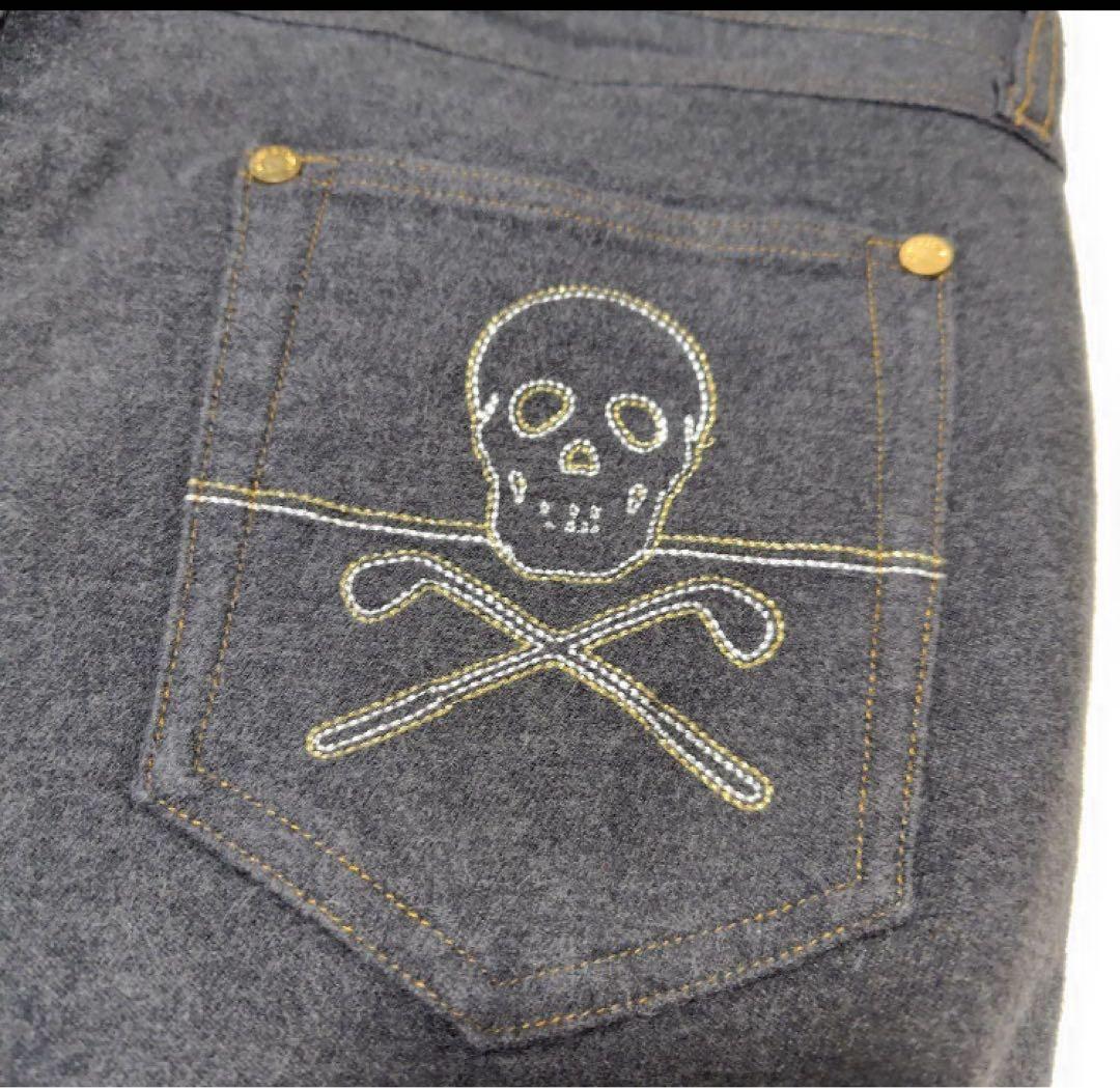 美品　MARK&LONA マークアンドロナ　ストレッチストレートパンツ　XL