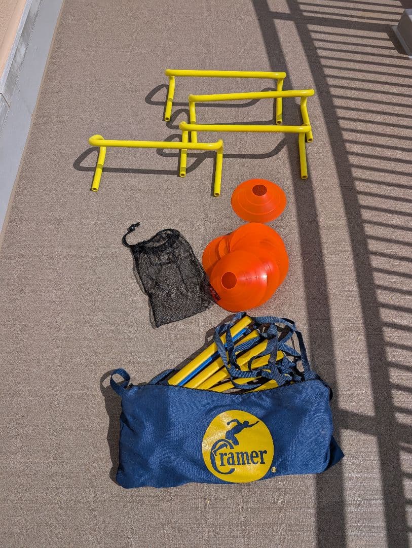 Cramer クイックフットラダー他SAQ3点トレーニングセット