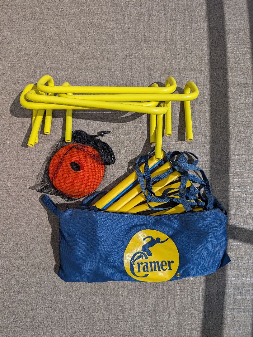 Cramer クイックフットラダー他SAQ3点トレーニングセット