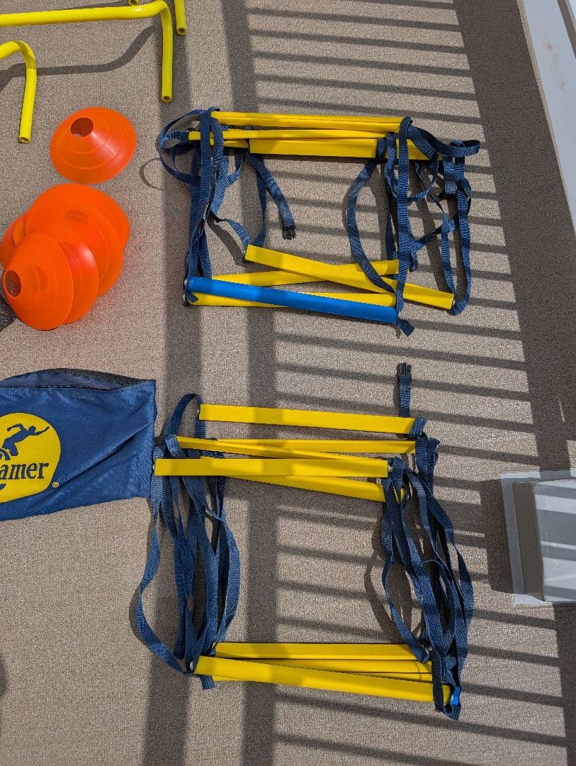 Cramer クイックフットラダー他SAQ3点トレーニングセット