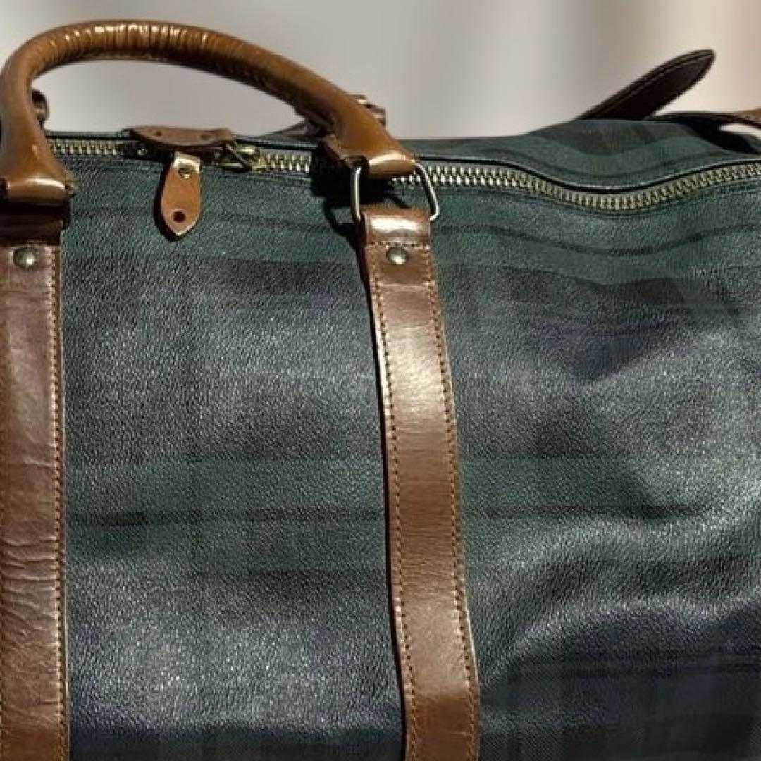 ポロ ラルフローレン ボストンバッグ チェック