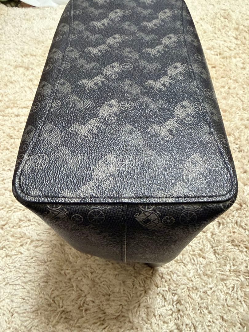 【COACH】タウンバケット ホース＆キャリッジ 2WAY トート ショルダー