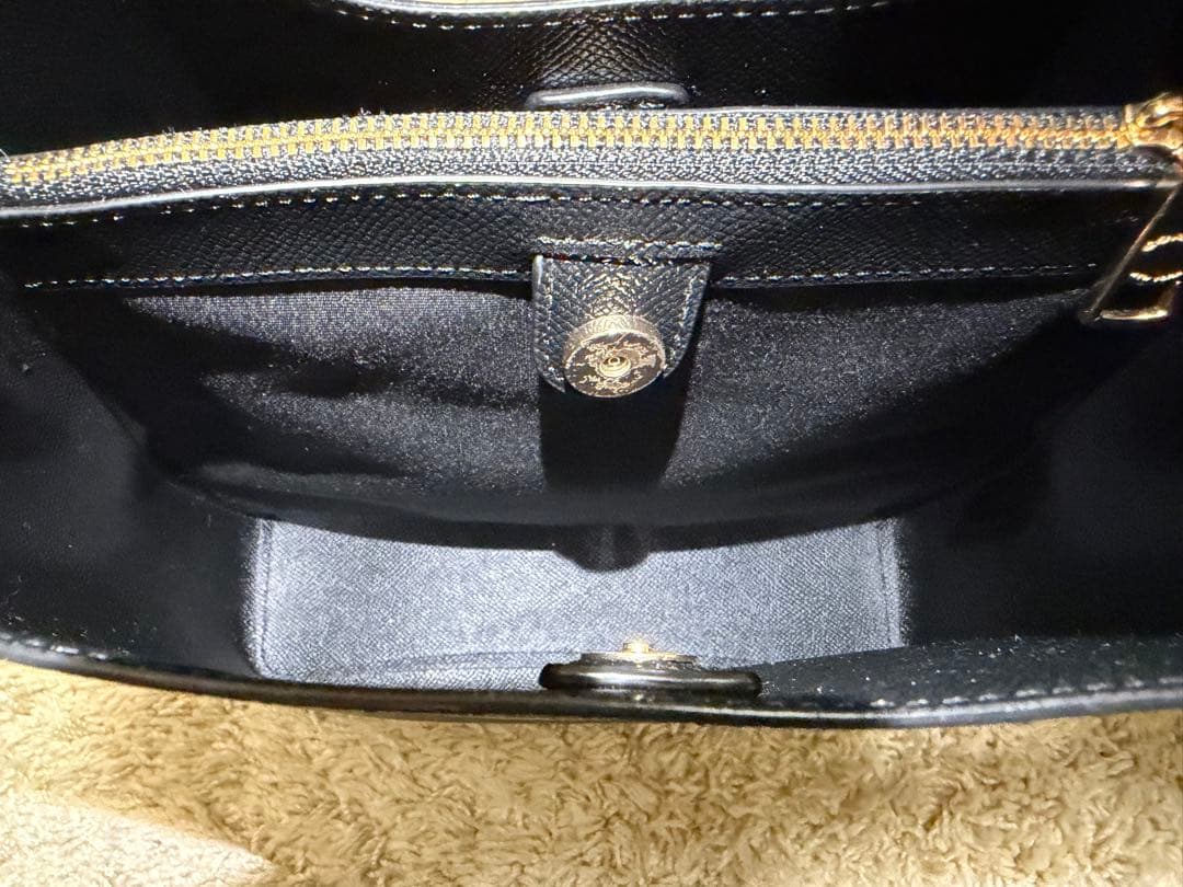 【COACH】タウンバケット ホース＆キャリッジ 2WAY トート ショルダー