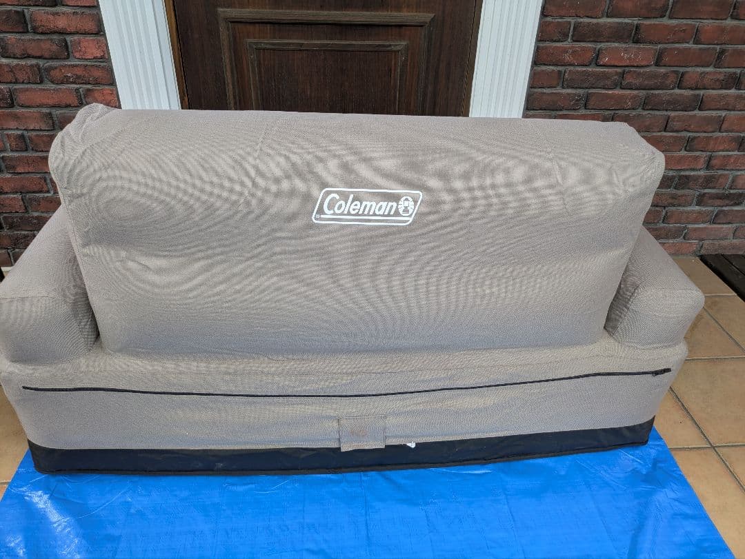 コールマン(Coleman) ソファ エアカウチ(グレージュ) ダブル