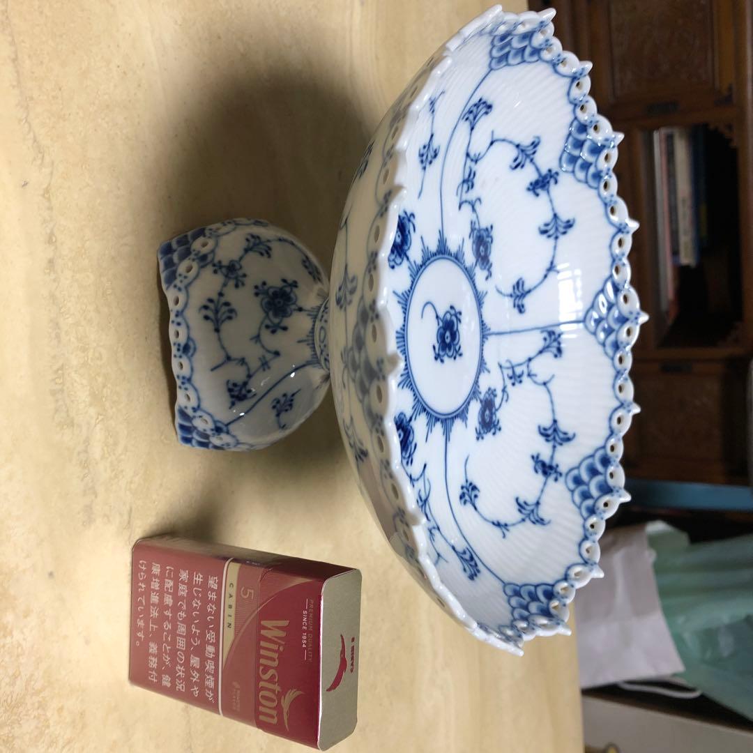 ロイヤルコペンハーゲン ブルーブルーテッド フルーツプレート