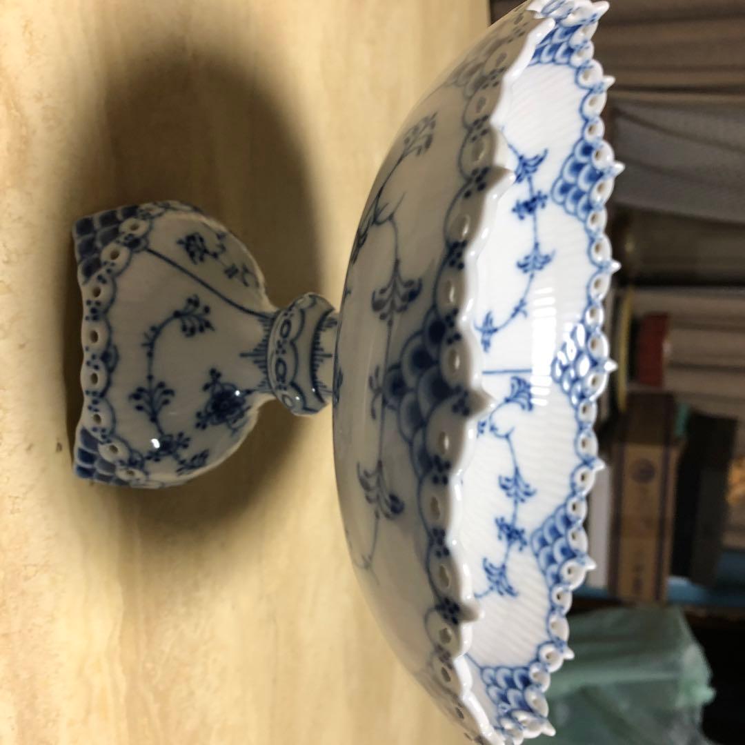 ロイヤルコペンハーゲン ブルーブルーテッド フルーツプレート