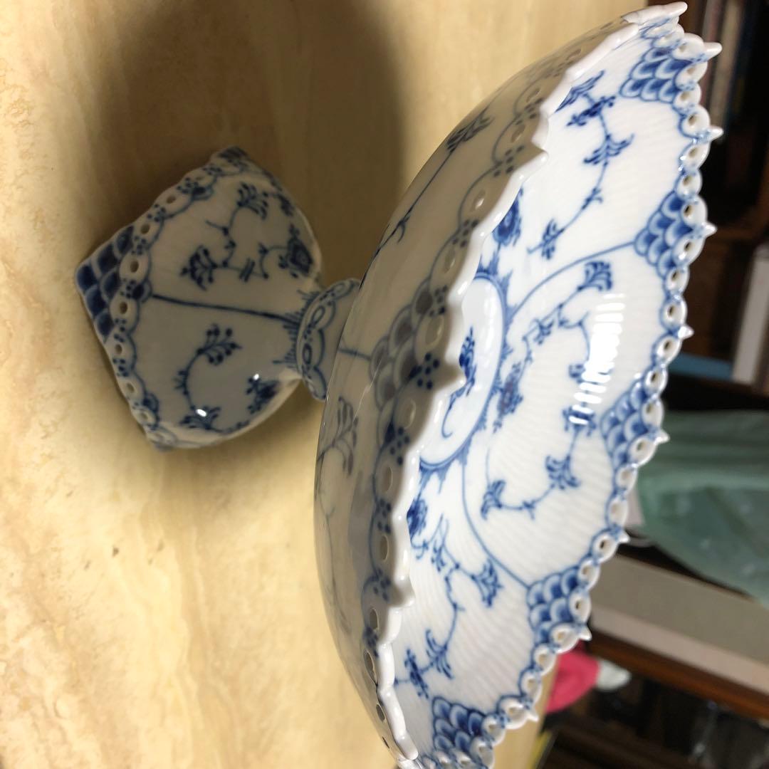 ロイヤルコペンハーゲン ブルーブルーテッド フルーツプレート