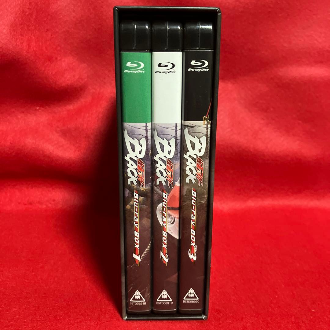 仮面ライダーBLACK Blu-ray BOX 全3巻 BOX付き！