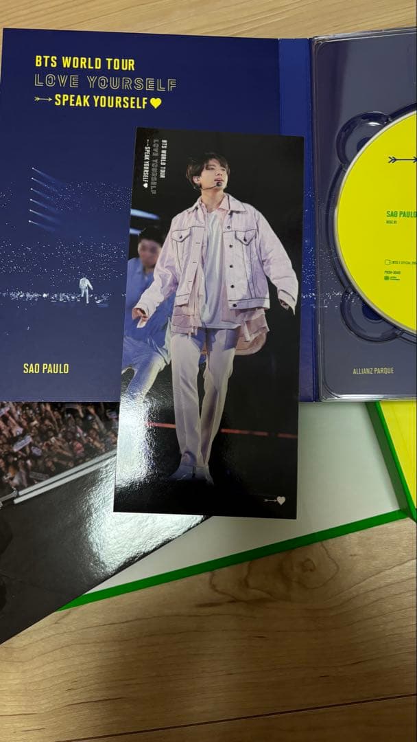 BTS LOVE YOURSELF サンパウロ　ジョングク　グク DVD