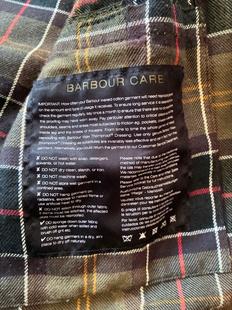 【美品】Barbour BEDALE 4ポケット36