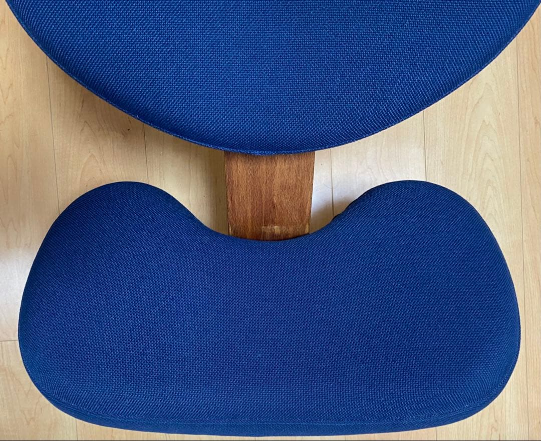 【美品】 バランスイージー ネイビー 椅子 バランスチェア サカモトハウス