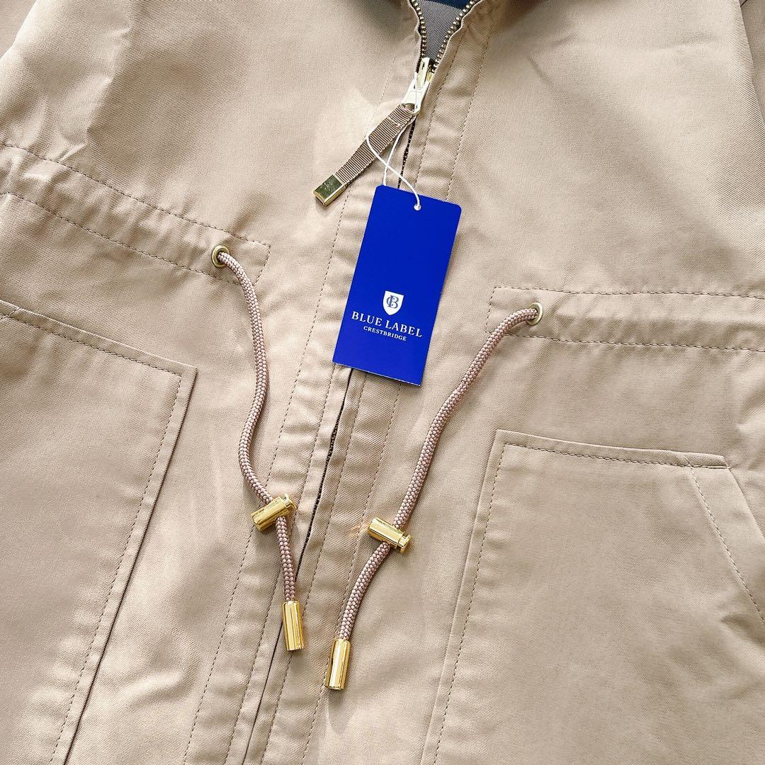 タグ付・高級✨ブルーレーベルクリストブリッジ ノバチェック リバーシブルコート