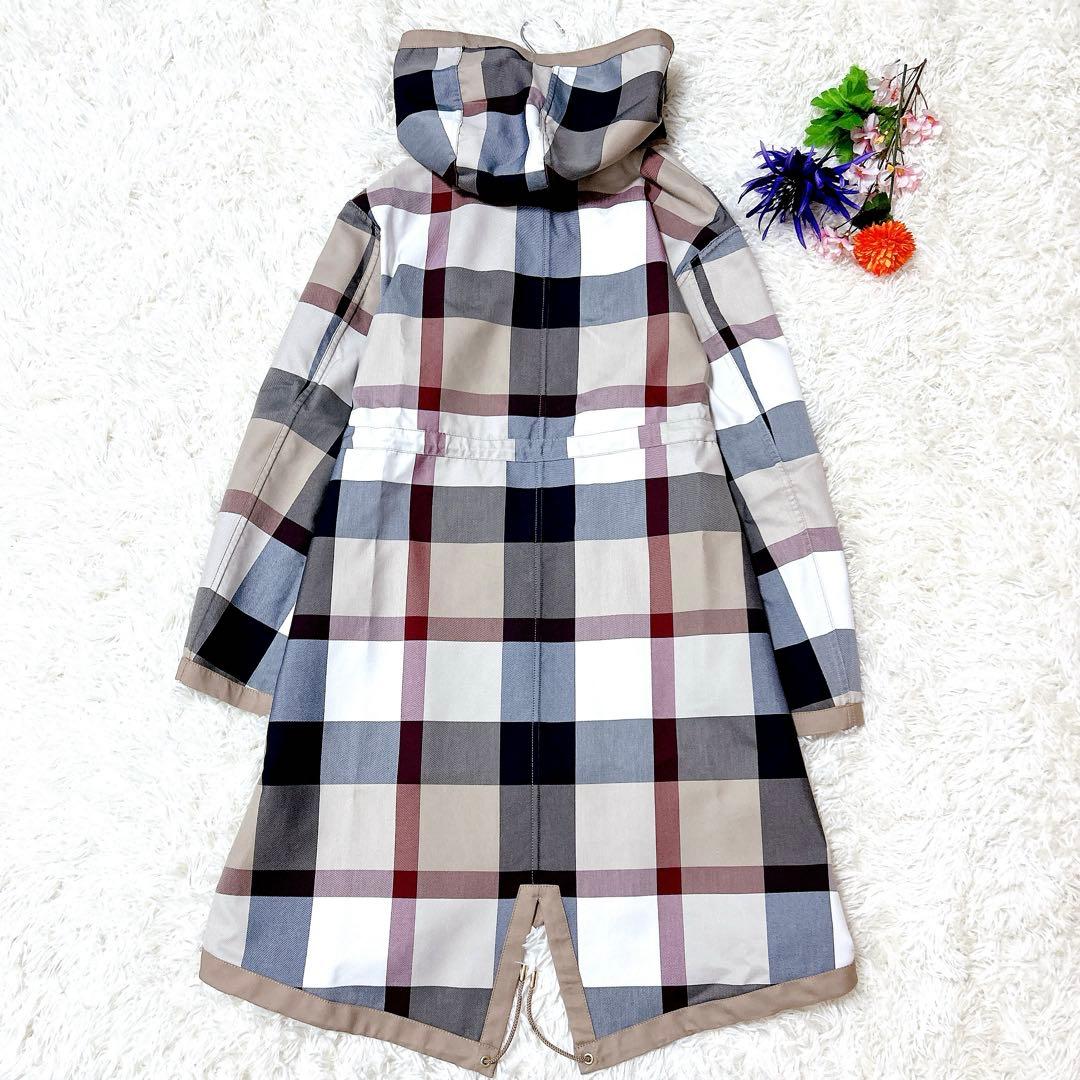 タグ付・高級✨ブルーレーベルクリストブリッジ ノバチェック リバーシブルコート