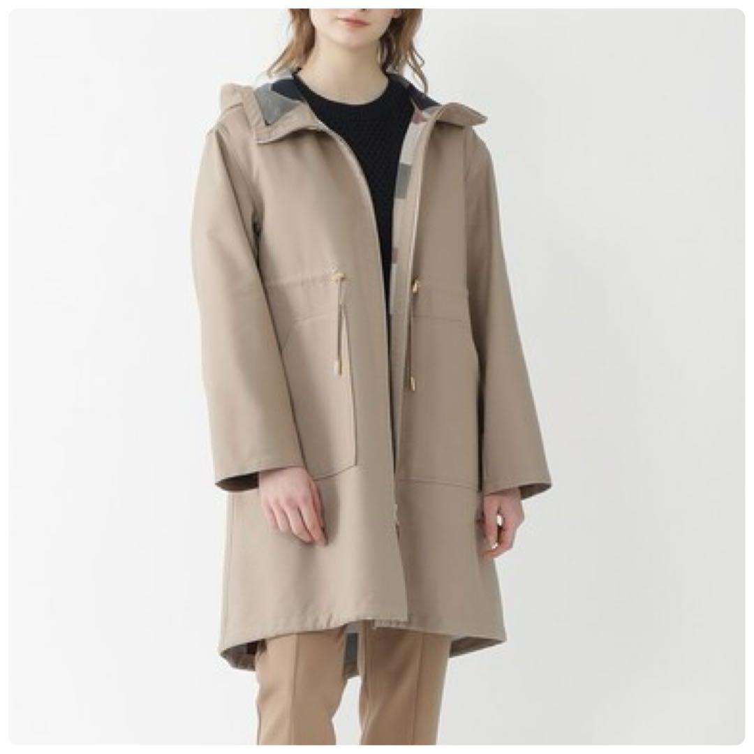 タグ付・高級✨ブルーレーベルクリストブリッジ ノバチェック リバーシブルコート