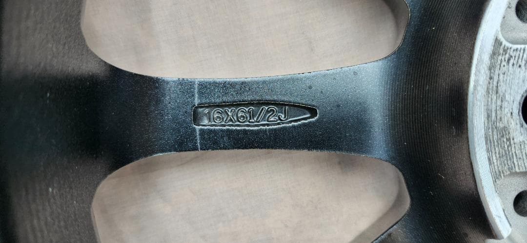 A-TECH　アルミホイール16インチ　4本セット【美品　送料込み】