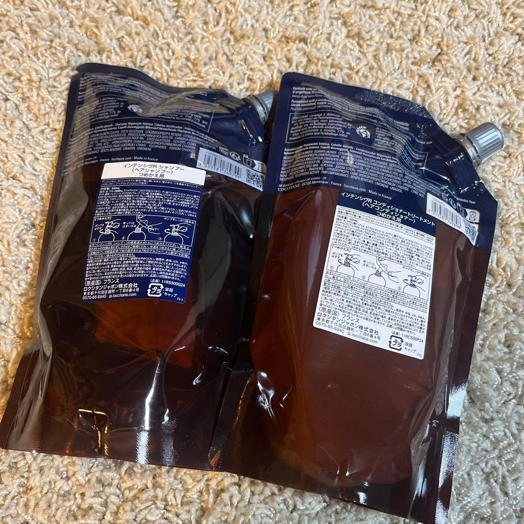ロクシタン インテンシヴリペア シャンプー　コンディショナー　リンス 詰め替え