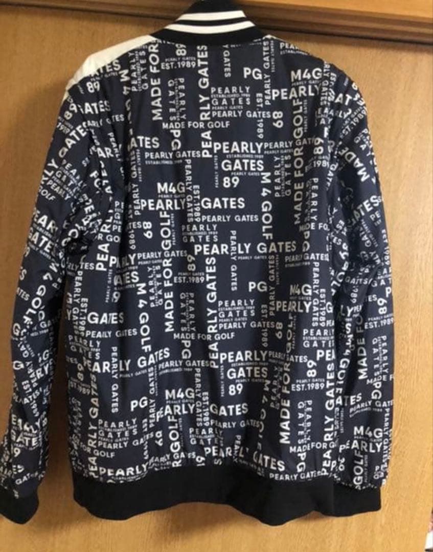 PEARLY GATES ロゴプリントジャケット