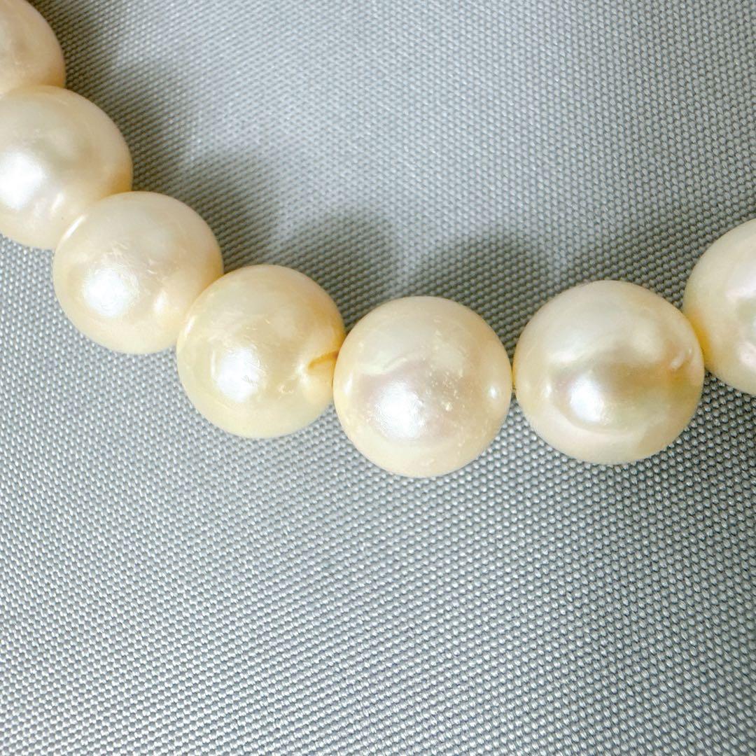 大珠 10mm珠　本真珠　ネックレス　イヤリング　セット あこや 淡水