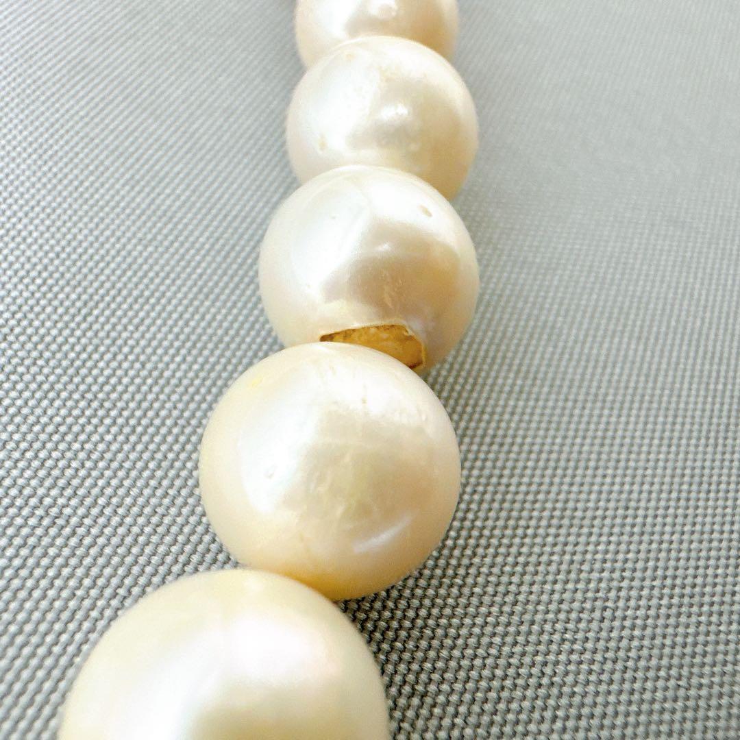 大珠 10mm珠　本真珠　ネックレス　イヤリング　セット あこや 淡水