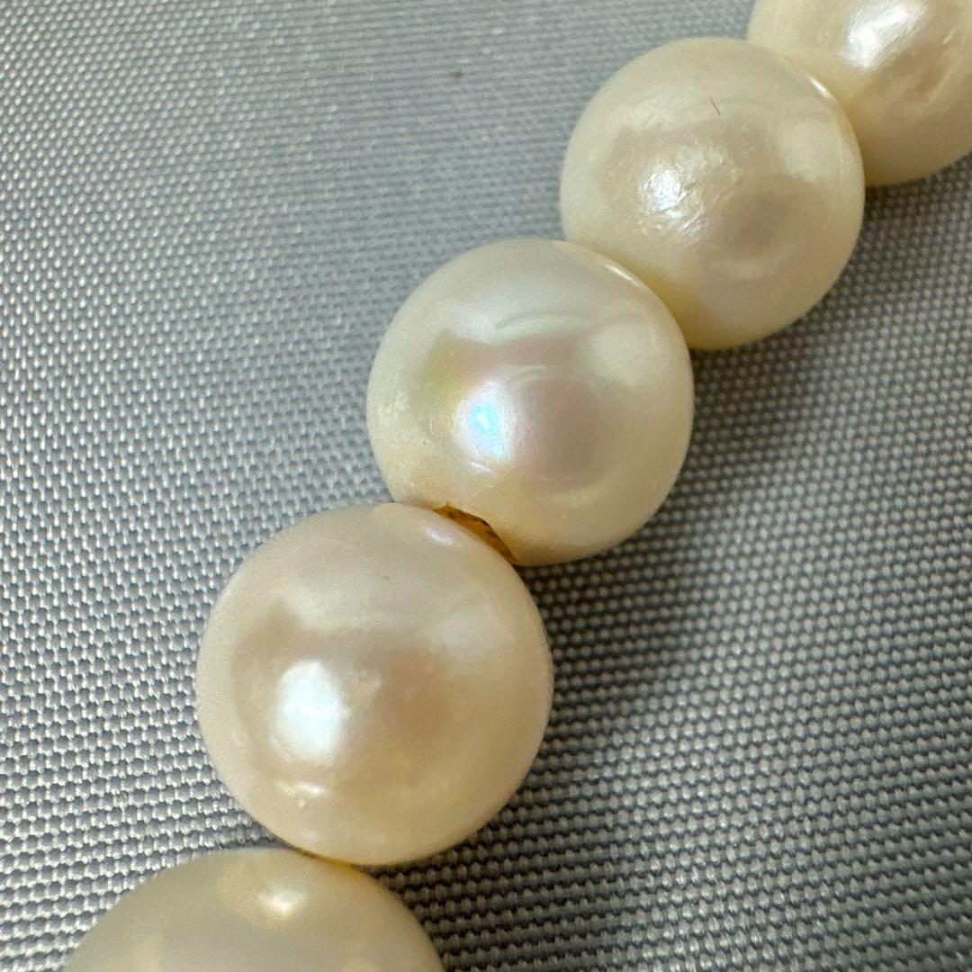 大珠 10mm珠　本真珠　ネックレス　イヤリング　セット あこや 淡水