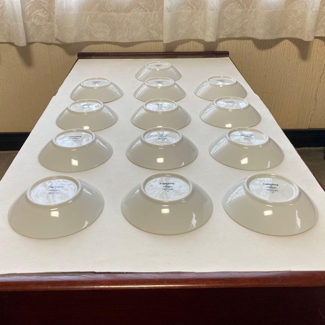 ノリタケ レジェンダリー クレストウッド ゴールド 金彩 13枚 レトロ