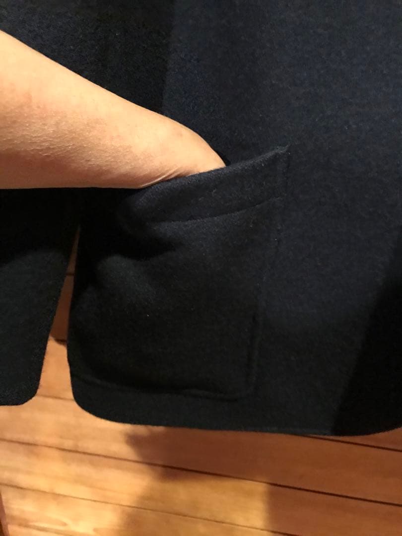 イッセイミヤケISアイエスのジャケット紺色