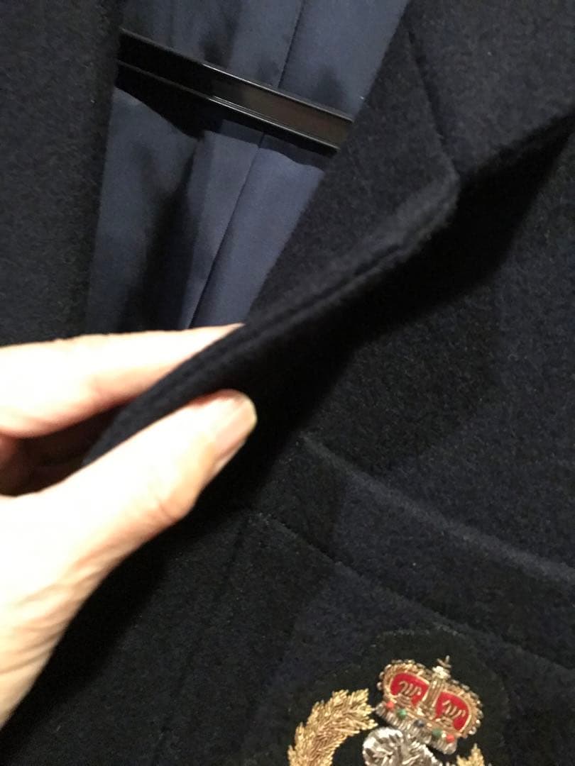 イッセイミヤケISアイエスのジャケット紺色