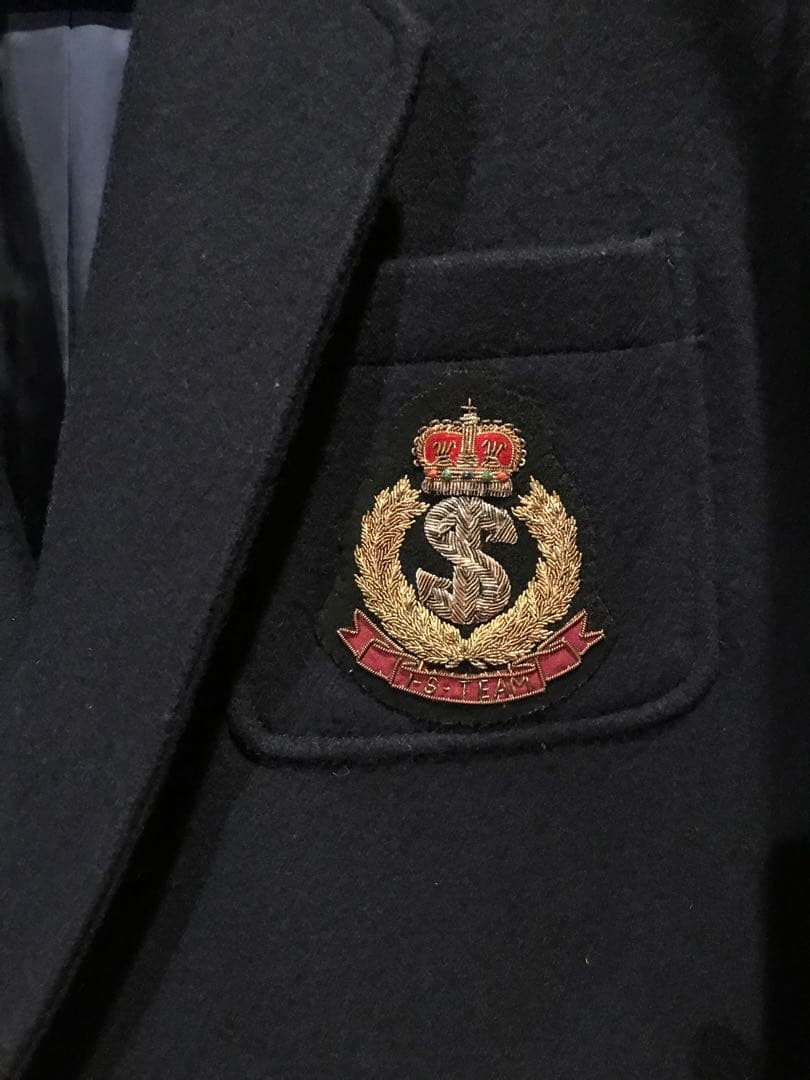 イッセイミヤケISアイエスのジャケット紺色