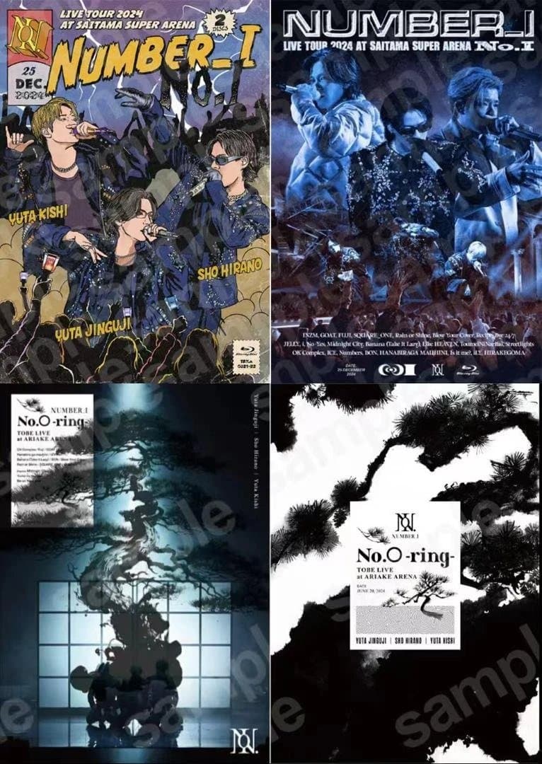 Number_i LIVE TOUR & NumberｉNo.O-ring 4枚