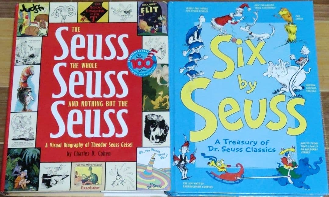 Dr. Seuss 絵本と伝記 2冊セット