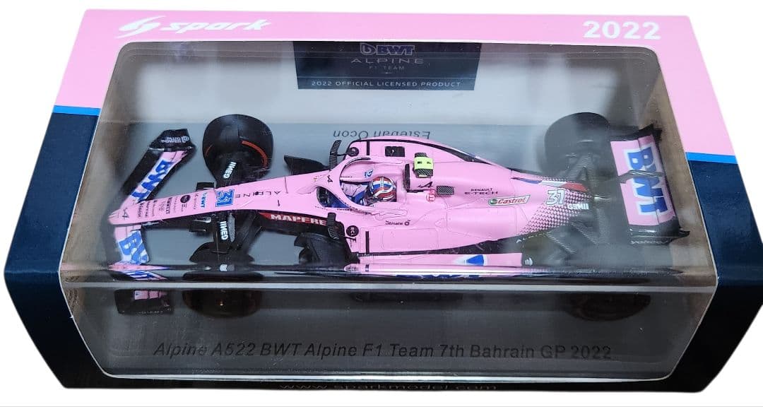 【新】Spark 1/43 Alpine A522 Baharain GP
