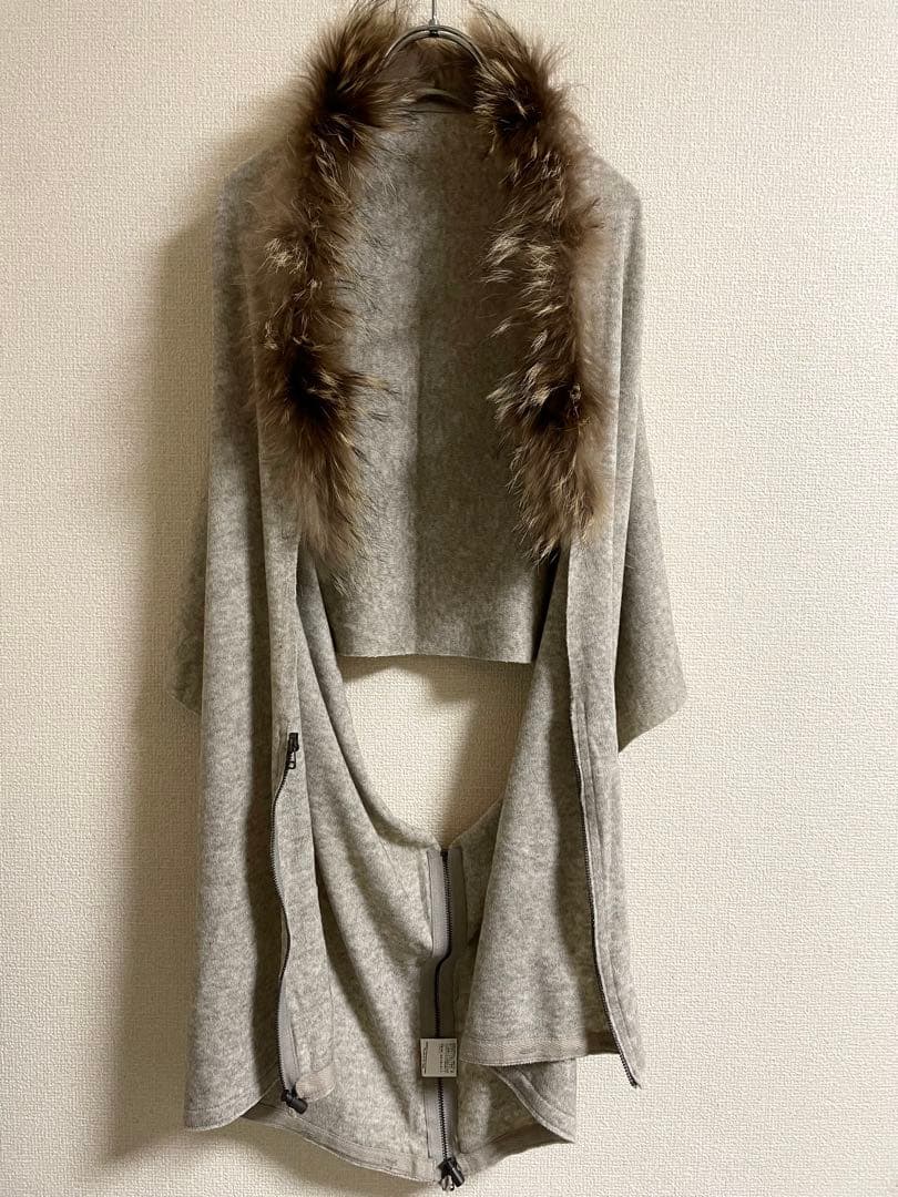 goa fur shawl Stall vest ファー マフラー ベスト