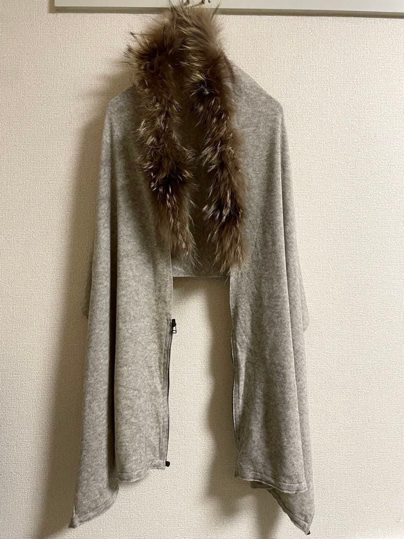 goa fur shawl Stall vest ファー マフラー ベスト