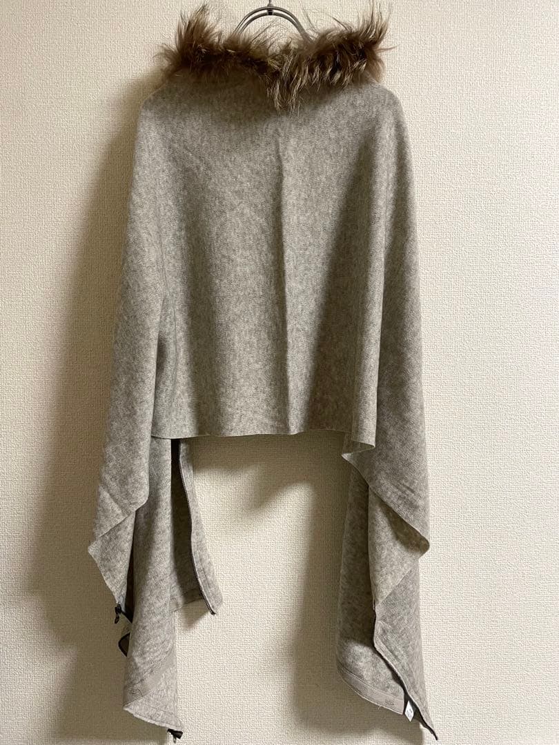 goa fur shawl Stall vest ファー マフラー ベスト