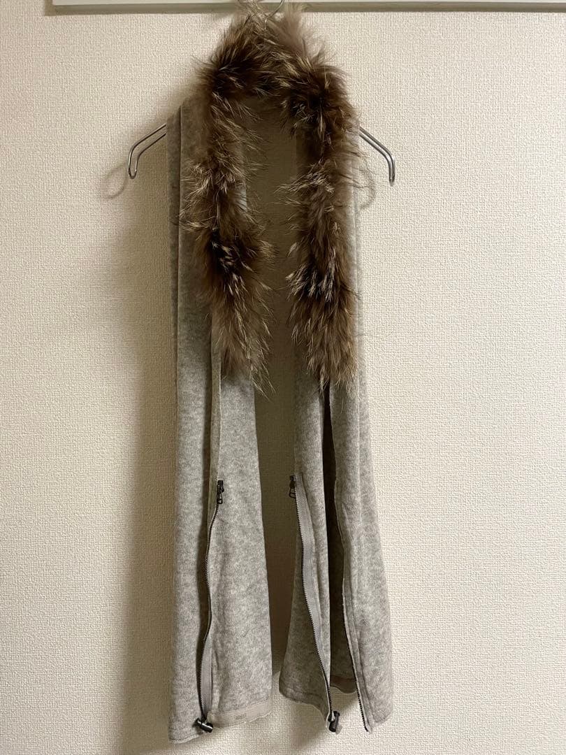 goa fur shawl Stall vest ファー マフラー ベスト