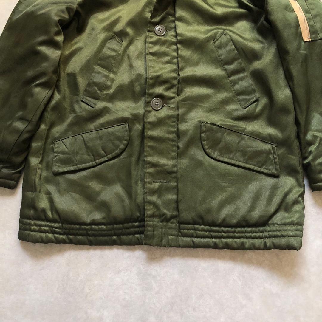 ユーロヴィンテージN-3B型フライジャケットスプリットフードミリタリー
