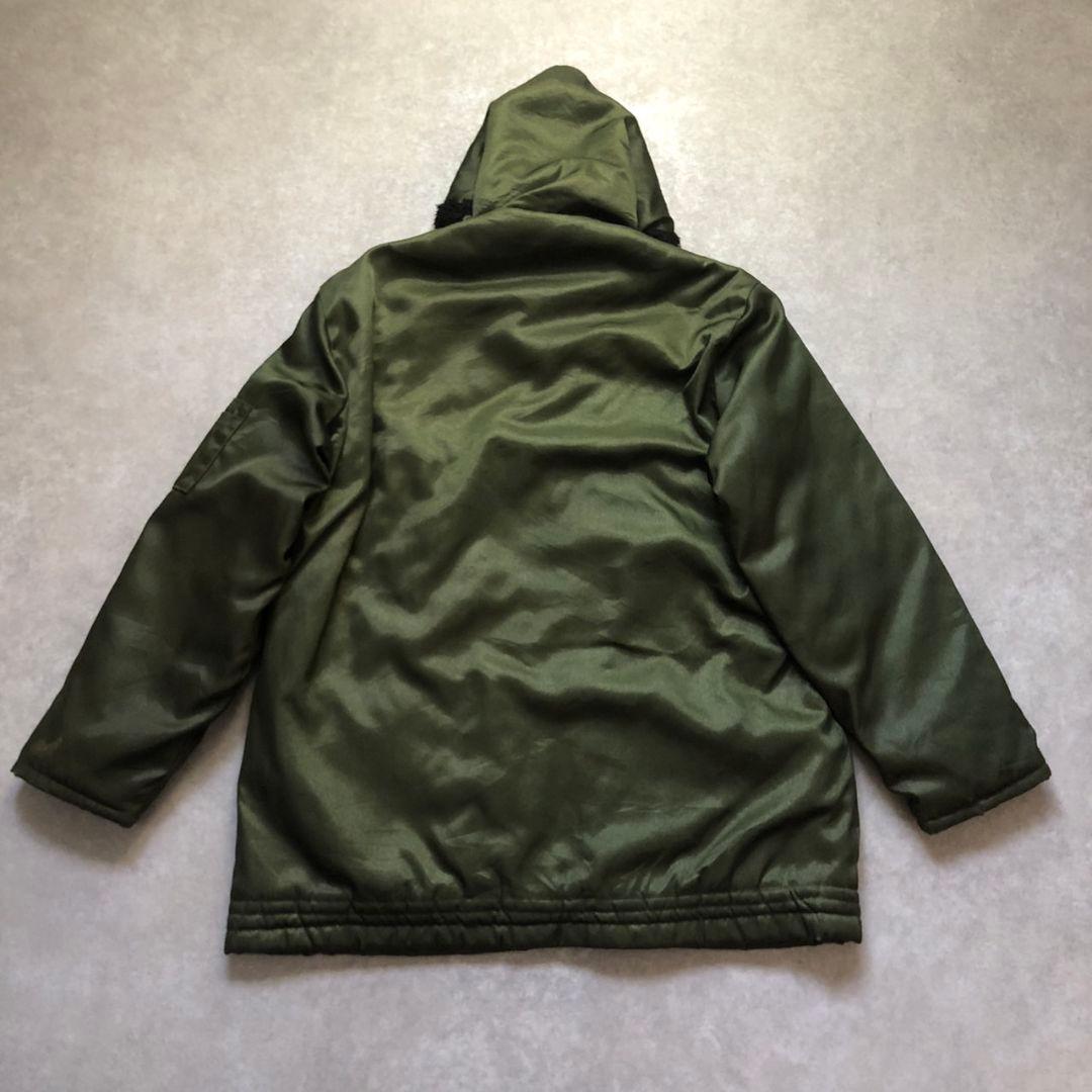 ユーロヴィンテージN-3B型フライジャケットスプリットフードミリタリー