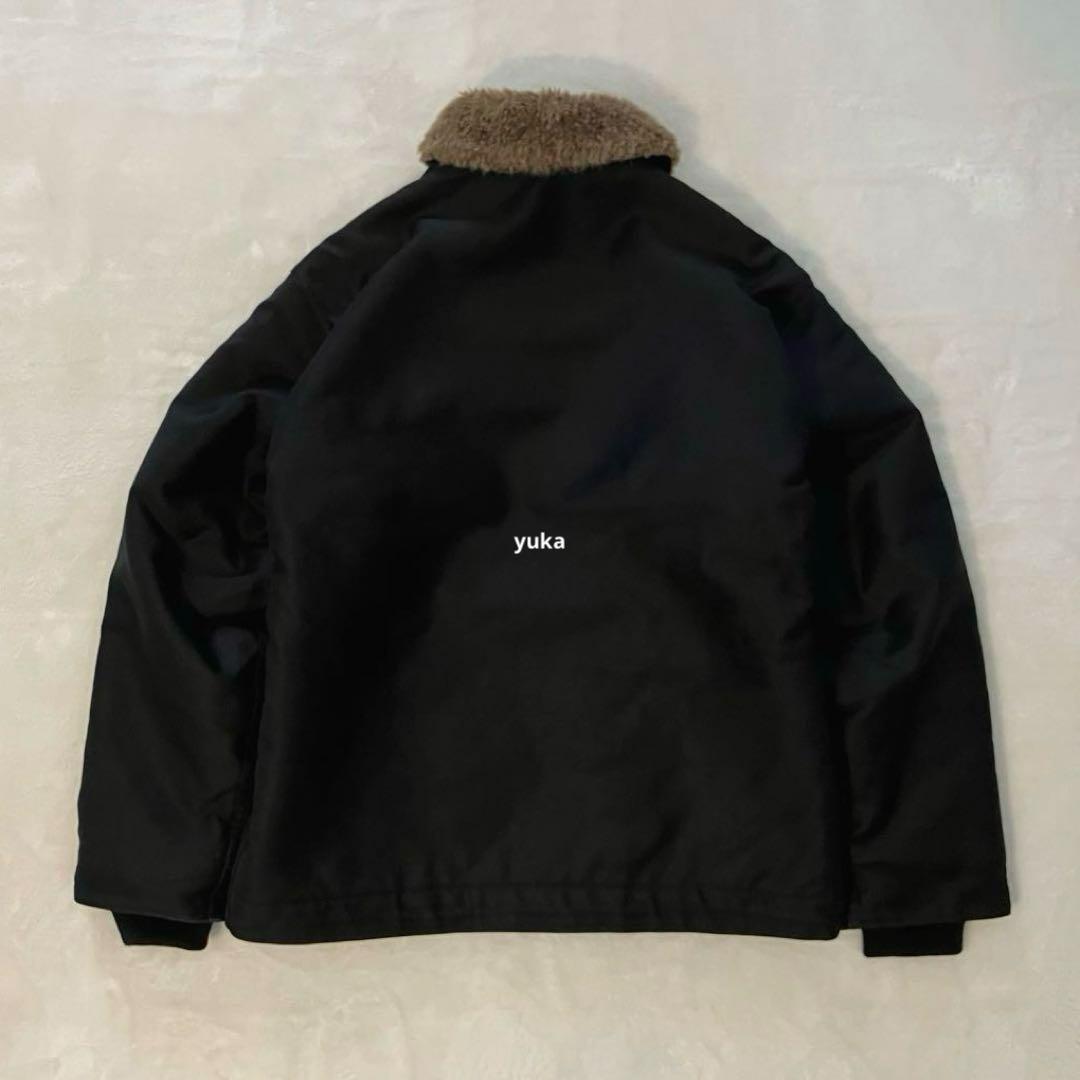 美品✨HOUSTON N-1 デッキジャケット U.S.N ミリタリー 黒