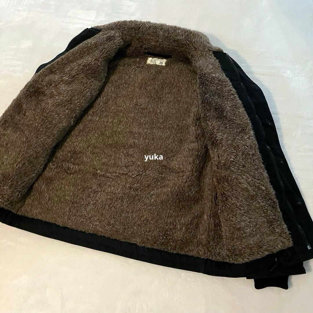 美品✨HOUSTON N-1 デッキジャケット U.S.N ミリタリー 黒