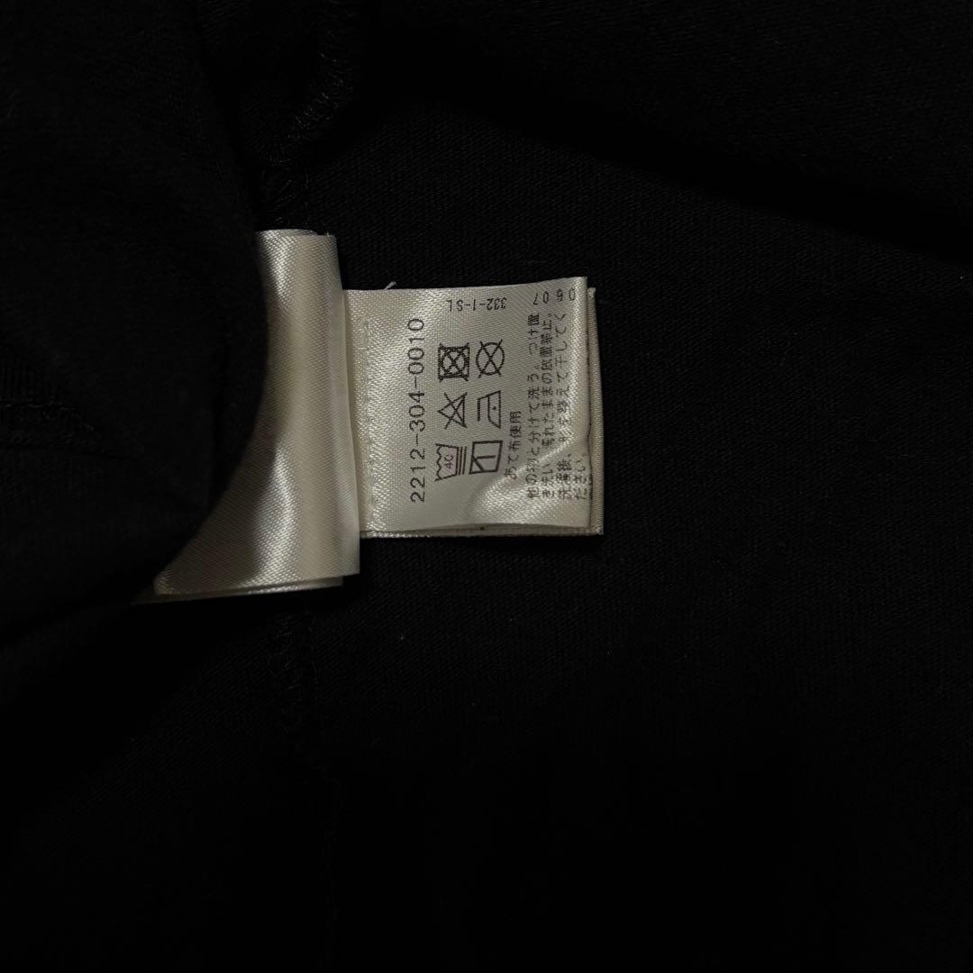 CHROME HEARTS ブラック ネックロゴTシャツ XL