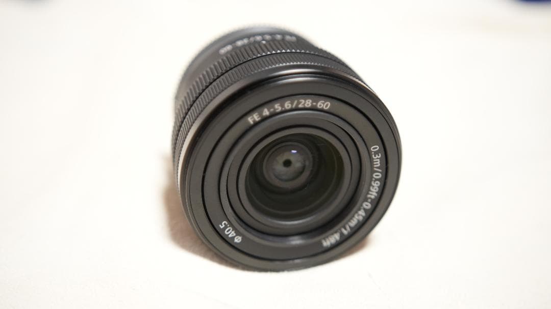 Sony FE 28-60mm FE2860（箱無し、ケース付き、キャップあり)