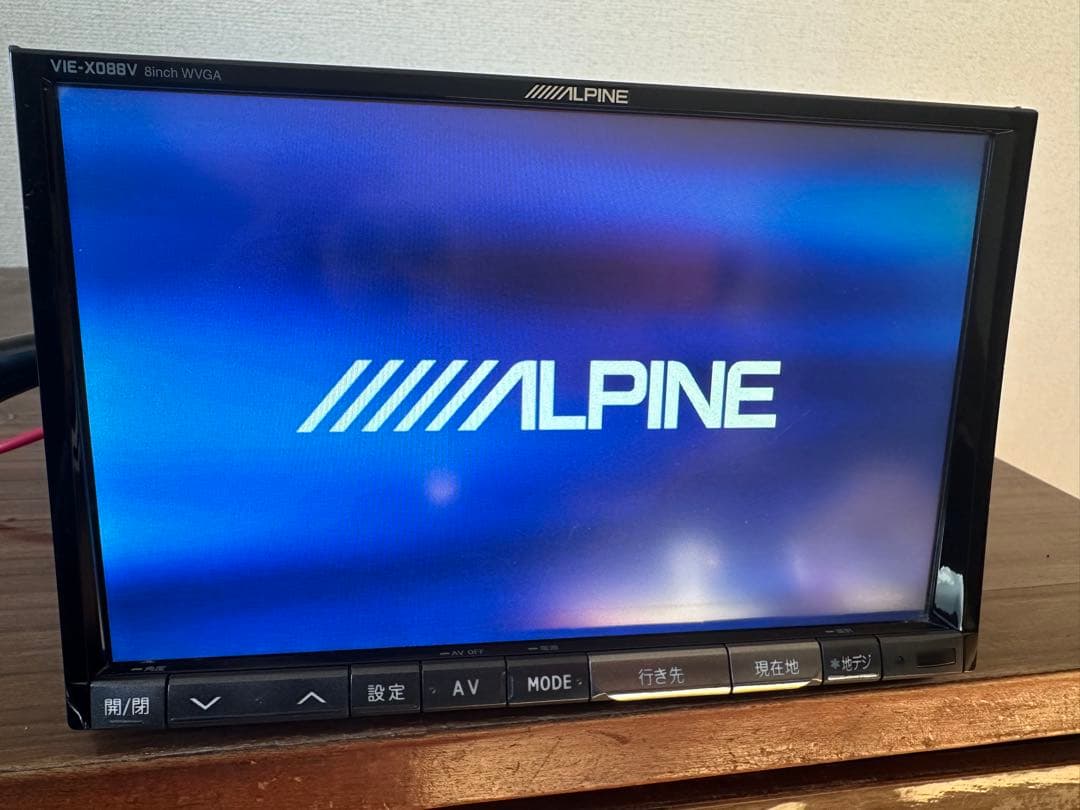 ALPINE VIE-X088VビッグX 8インチHDDナビ