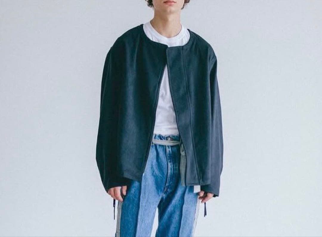 maison mill ノーカラージャケット