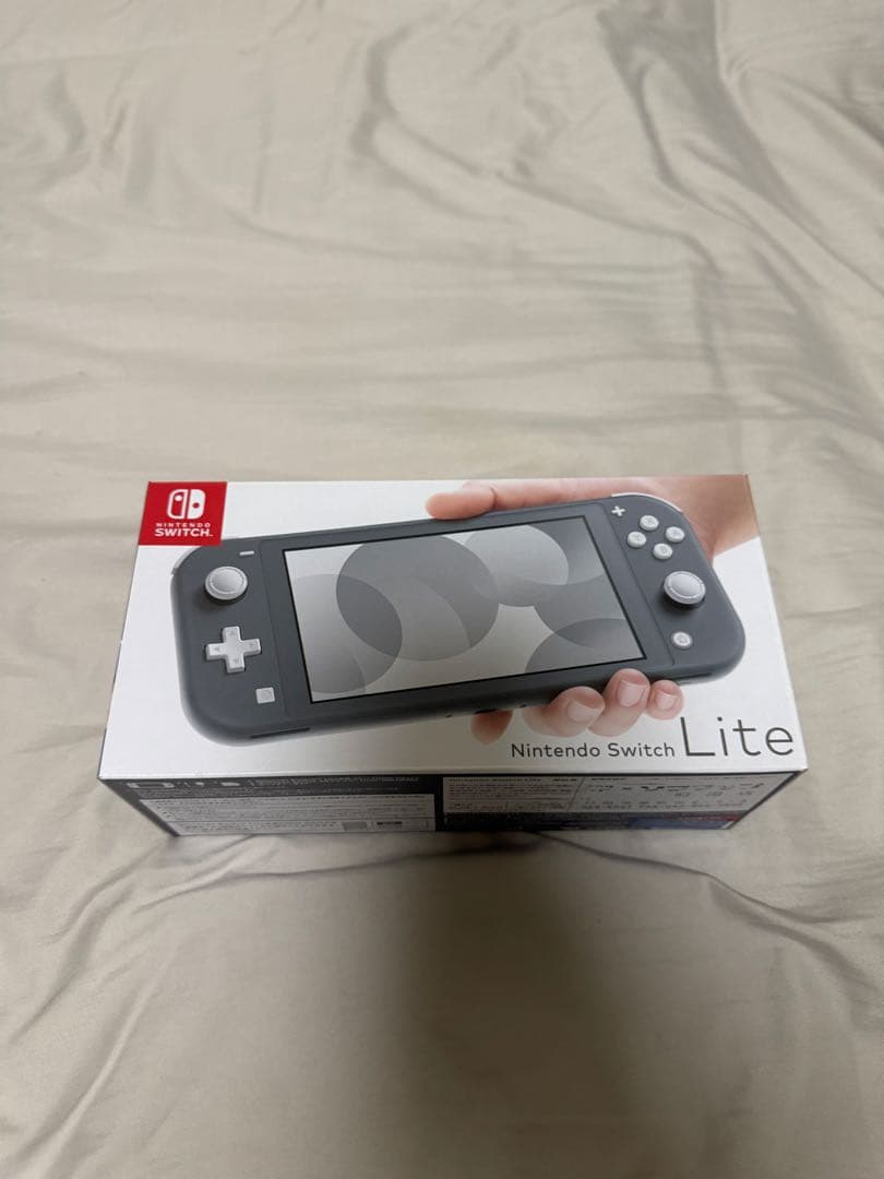 超美品Nintendo Switch Lite グレー 本体 ACアダプター付き
