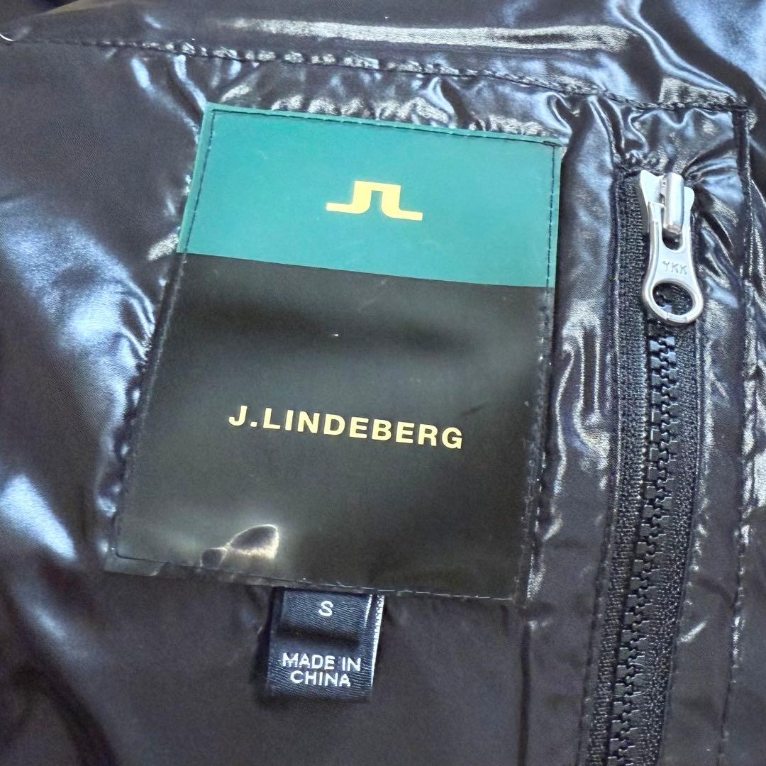 【極美品】ジェイリンドバーグ ブラック 黒 ダウンベスト ゴルフウェア S