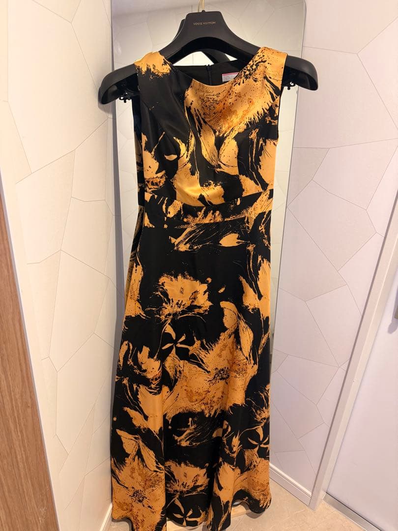 GINZA COUTURE 花柄マキシドレス